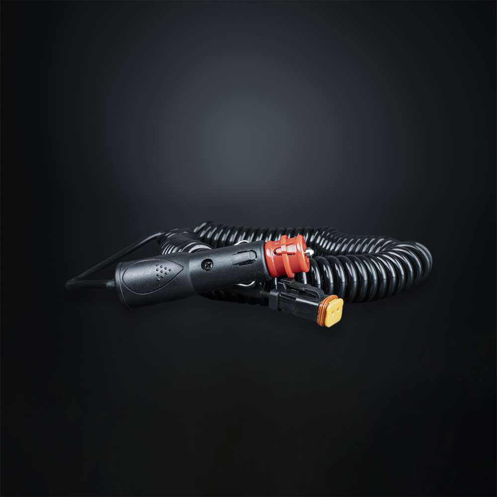 Strands DT Cable with Cigarette Lighter Plug – 12V/24V Power Cable for LED Lights & Automotive Accessories