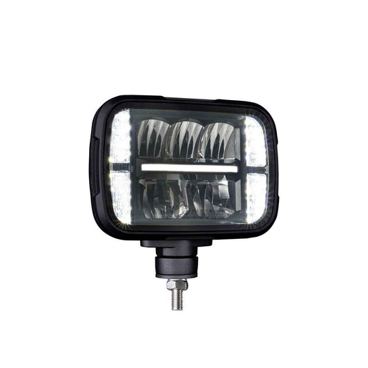 Projecteur LED ALASKA 7" Chauffant – Anti-Neige, E-Approved