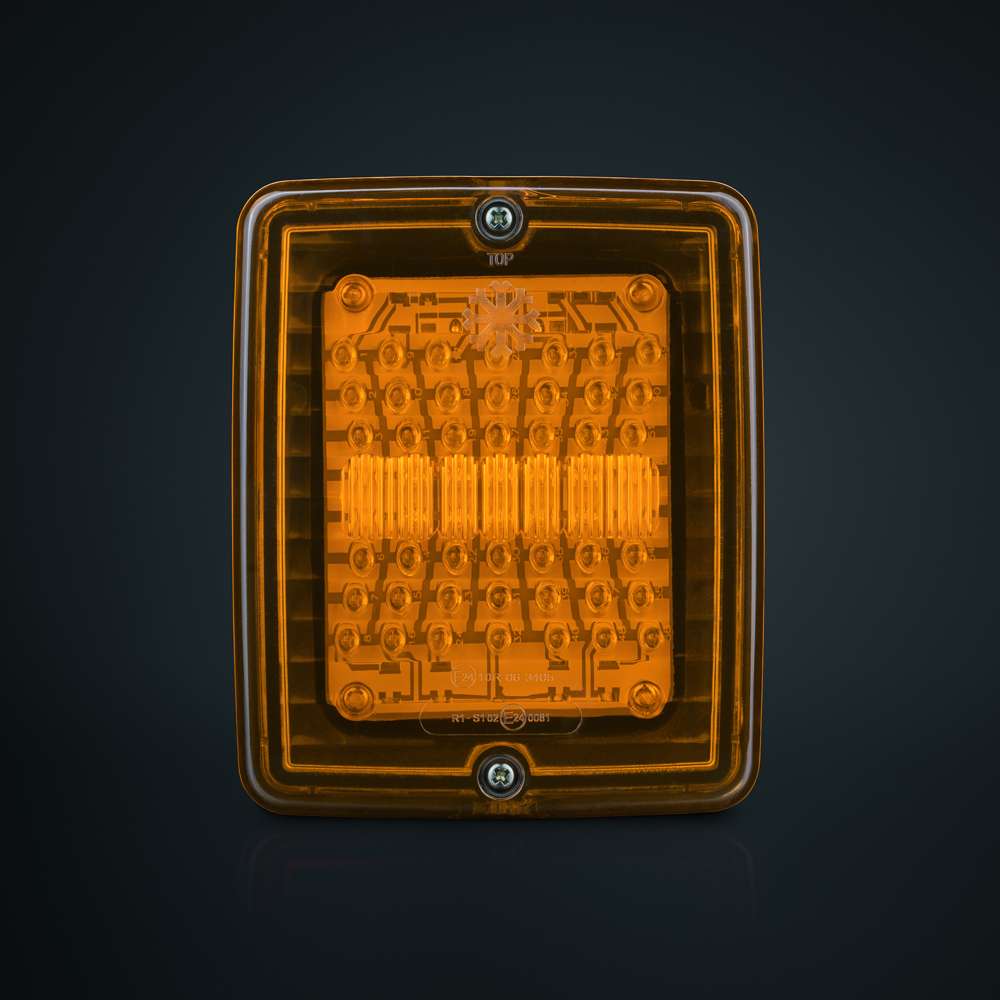 IZE LED - Clignotant Carré LED Ambre