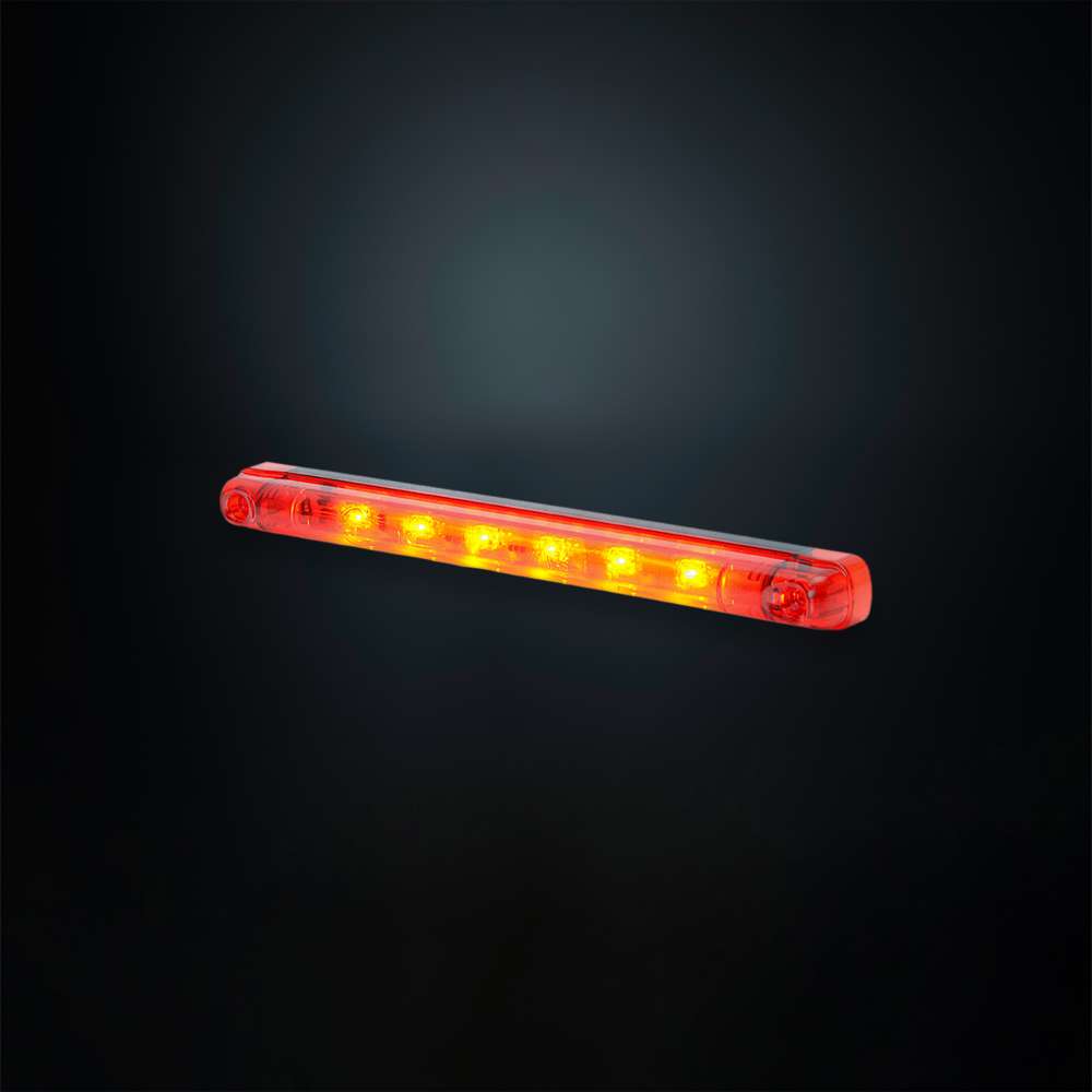 STRANDS Feu Stop Fibre Optique 237mm – Lentille Rouge LED