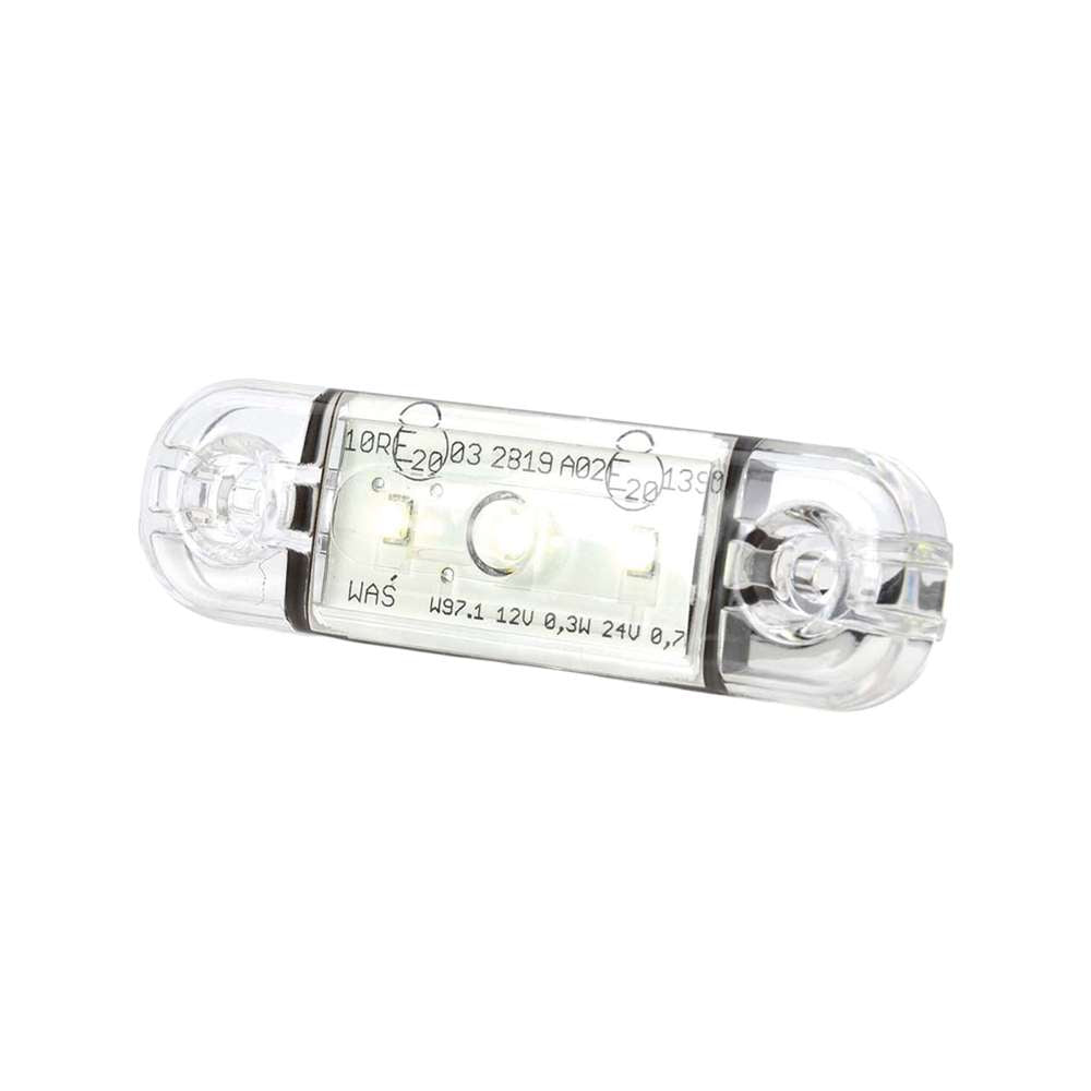 Strands - Feu de Gabarit Latéral LED Ambre 3 LED IP68