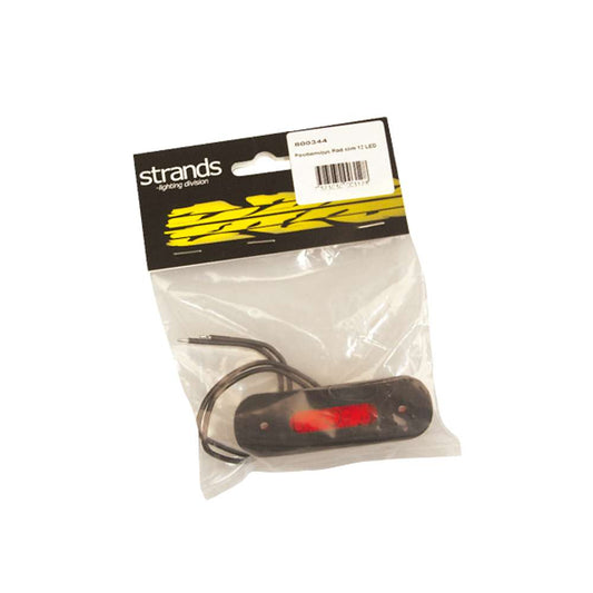 Feu de Position Arrière STRANDS Slim 12 LED Rouge