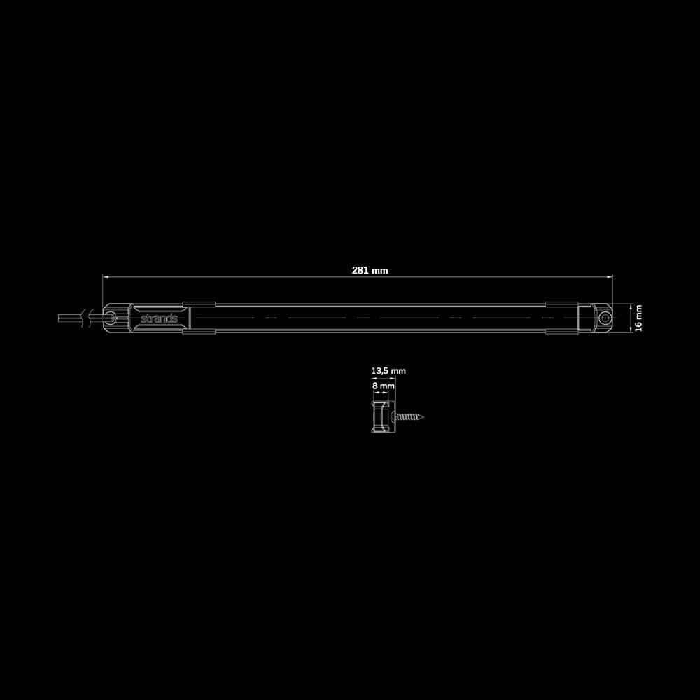Unity Interior Light - Plafonnier LED Blanc 281mm
