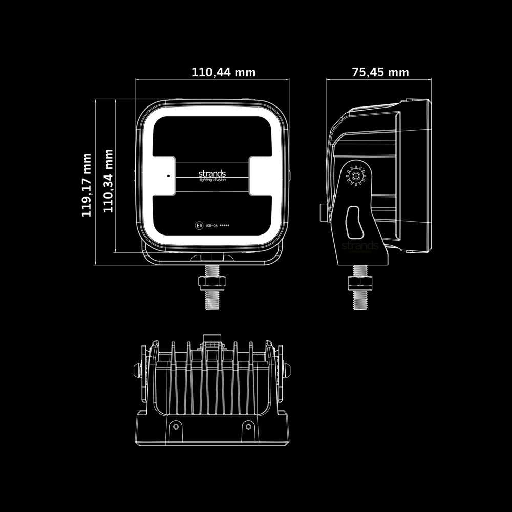 SIBERIA XP Heat Feu de Travail LED 70W