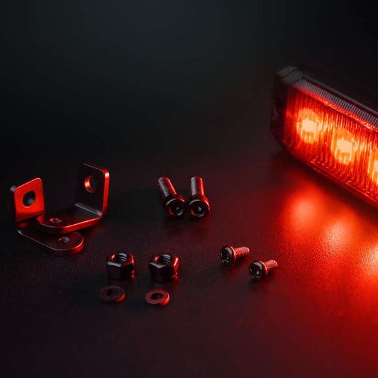 Feu de Position Arrière LED DARK KNIGHT SM6 – Feu Rouge Ultra-Mince IP69K Homologué ECE
