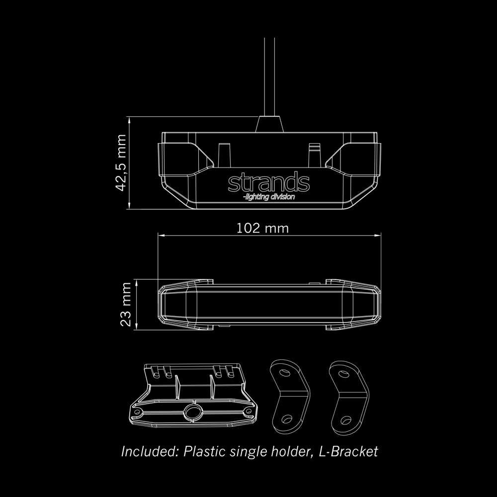 FIREFLY SEE ME DOUBLE BURNER POSITION LIGHT