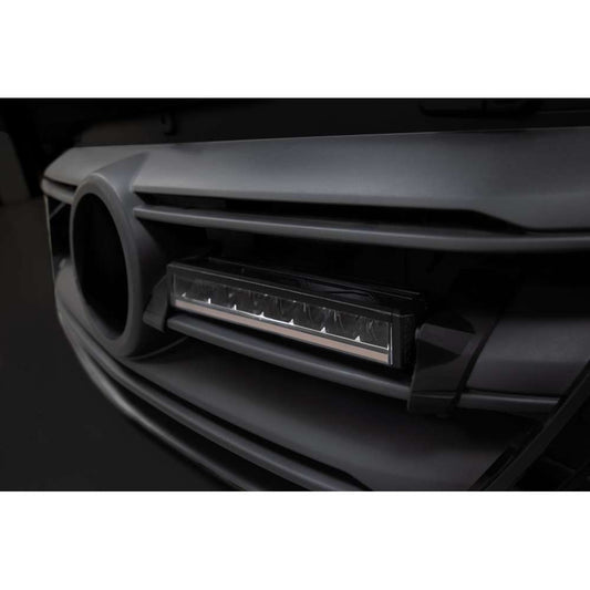Universal LED bar kit for Mercedes Sprinter, SUV4x4CUSTOM Strands Firefly 10-inch grille lighting installation