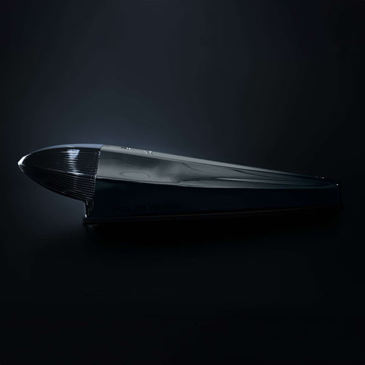 Feu LED Torpedo Black Bullet – Feu de Position et Fonction Avertisseur | Design Black Chrome IP69K