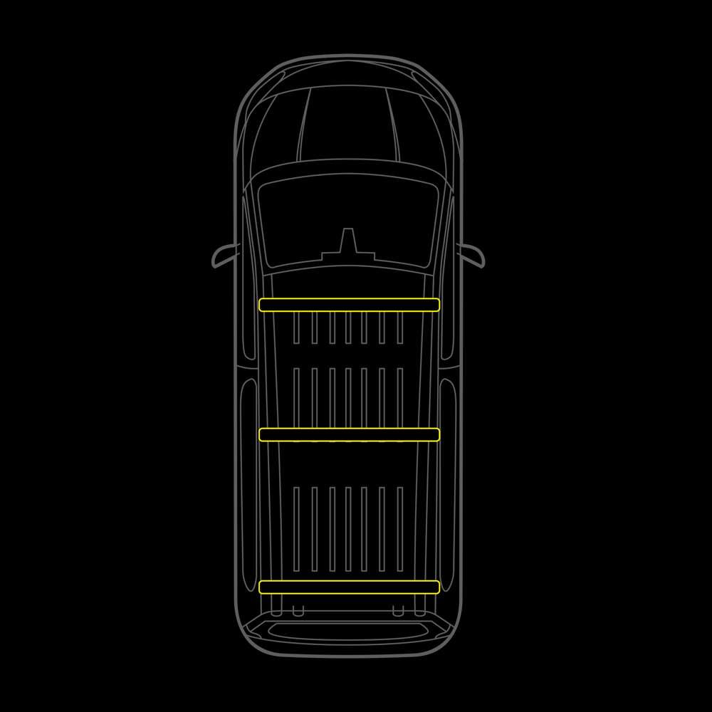 Strands Cruise Light C-Rack 123 LED Roof Rack