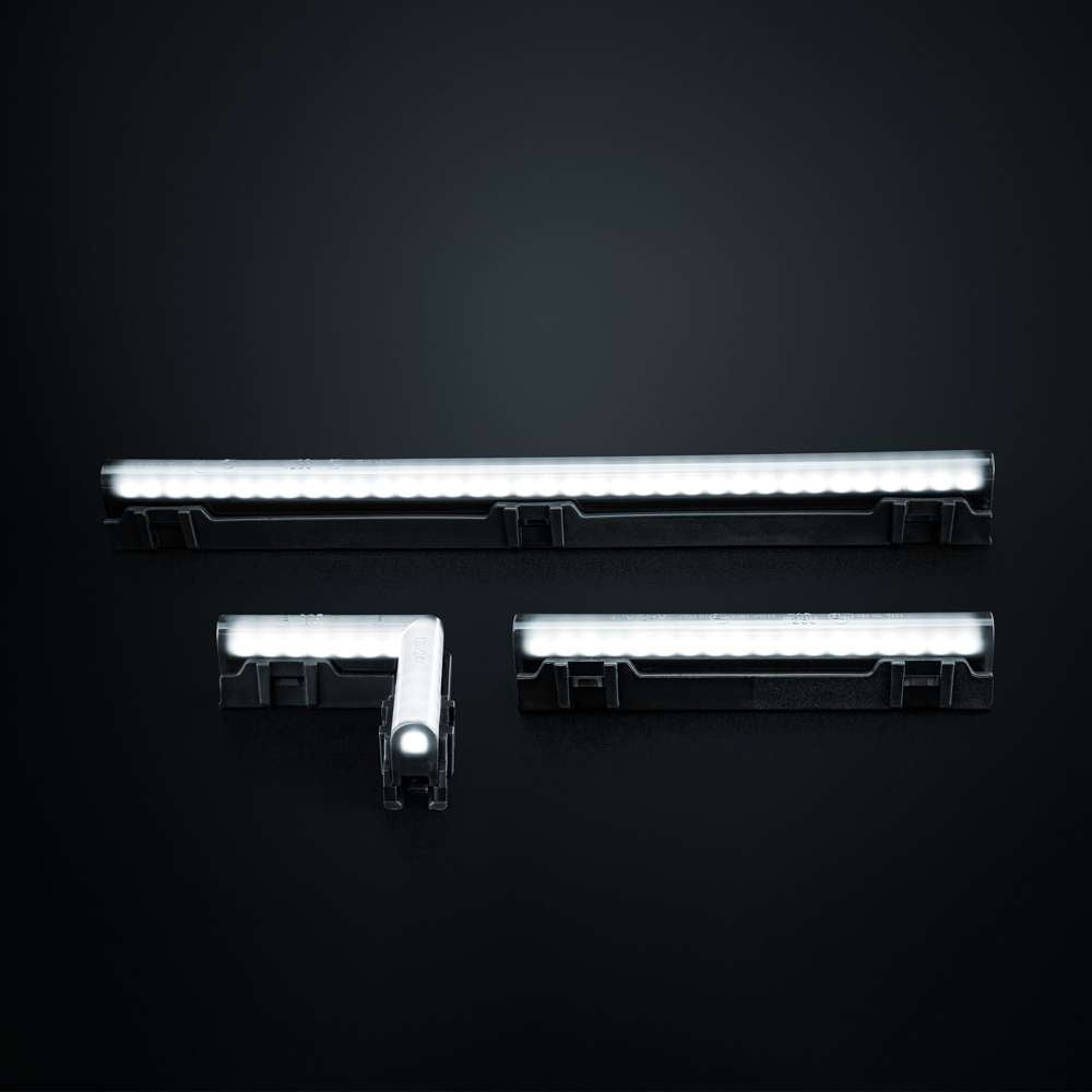 Feu de Position Avant FREEDOM Dark Line Coin LED Blanc