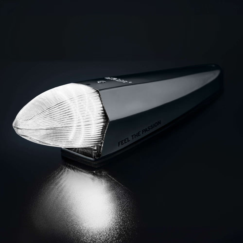 Feu LED Torpedo Black Bullet – Feu de Position et Fonction Avertisseur | Design Black Chrome IP69K