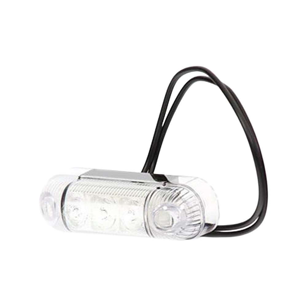 Feu de Position Avant STRANDS 3 LED Verre Transparent