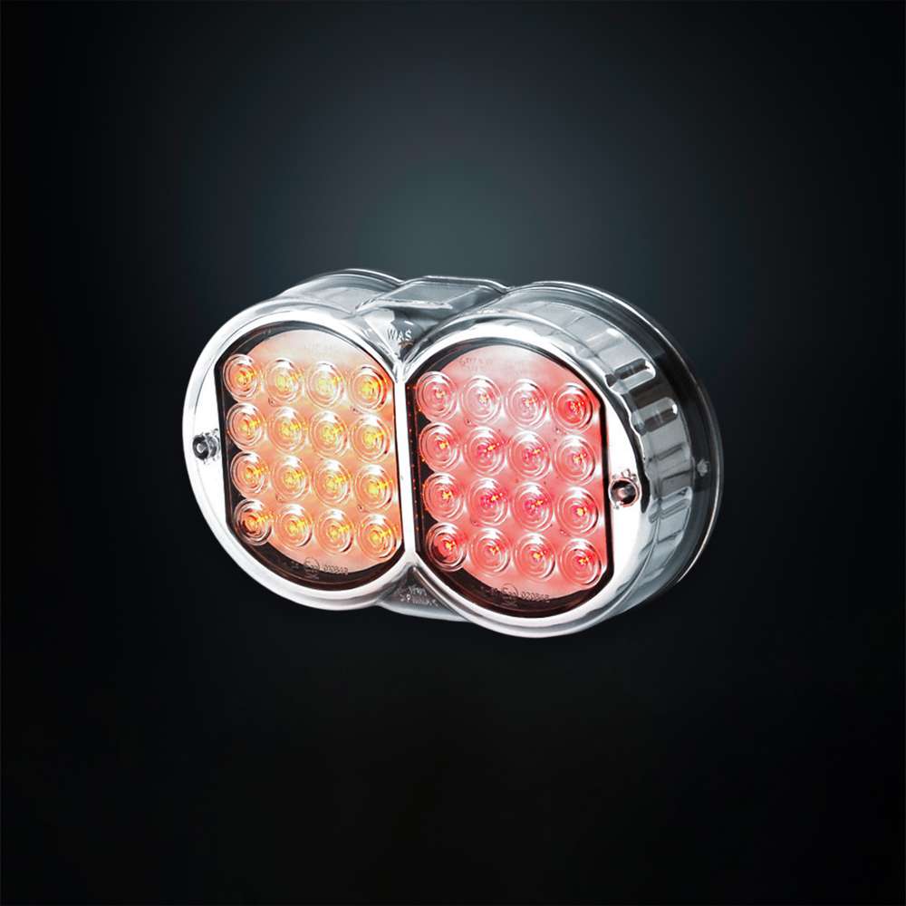 STRANDS Universal 208mm Rectangular LED Tail Light – 3 Functions