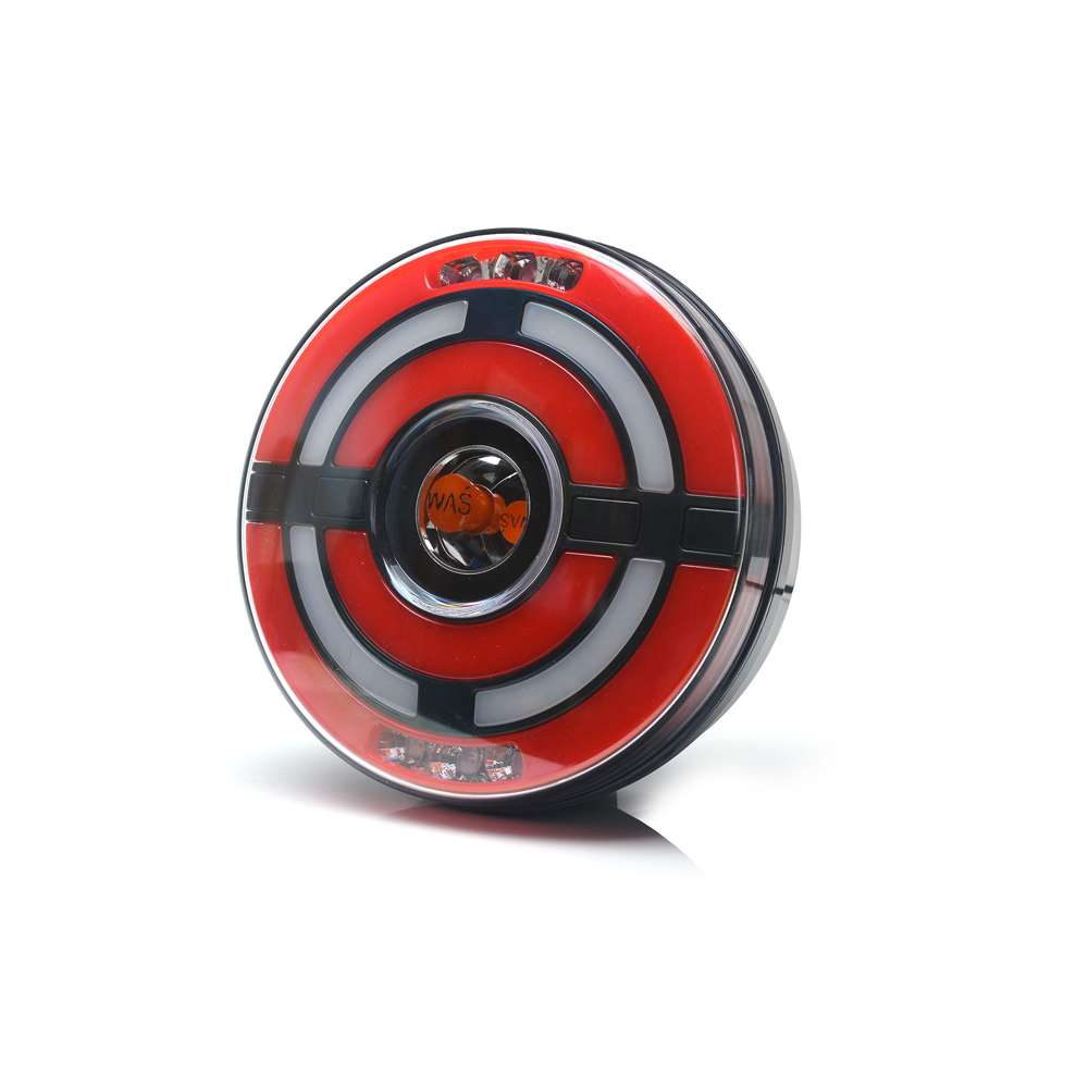 STRANDS Circular LED Tail Light – 3-in-1 Functions