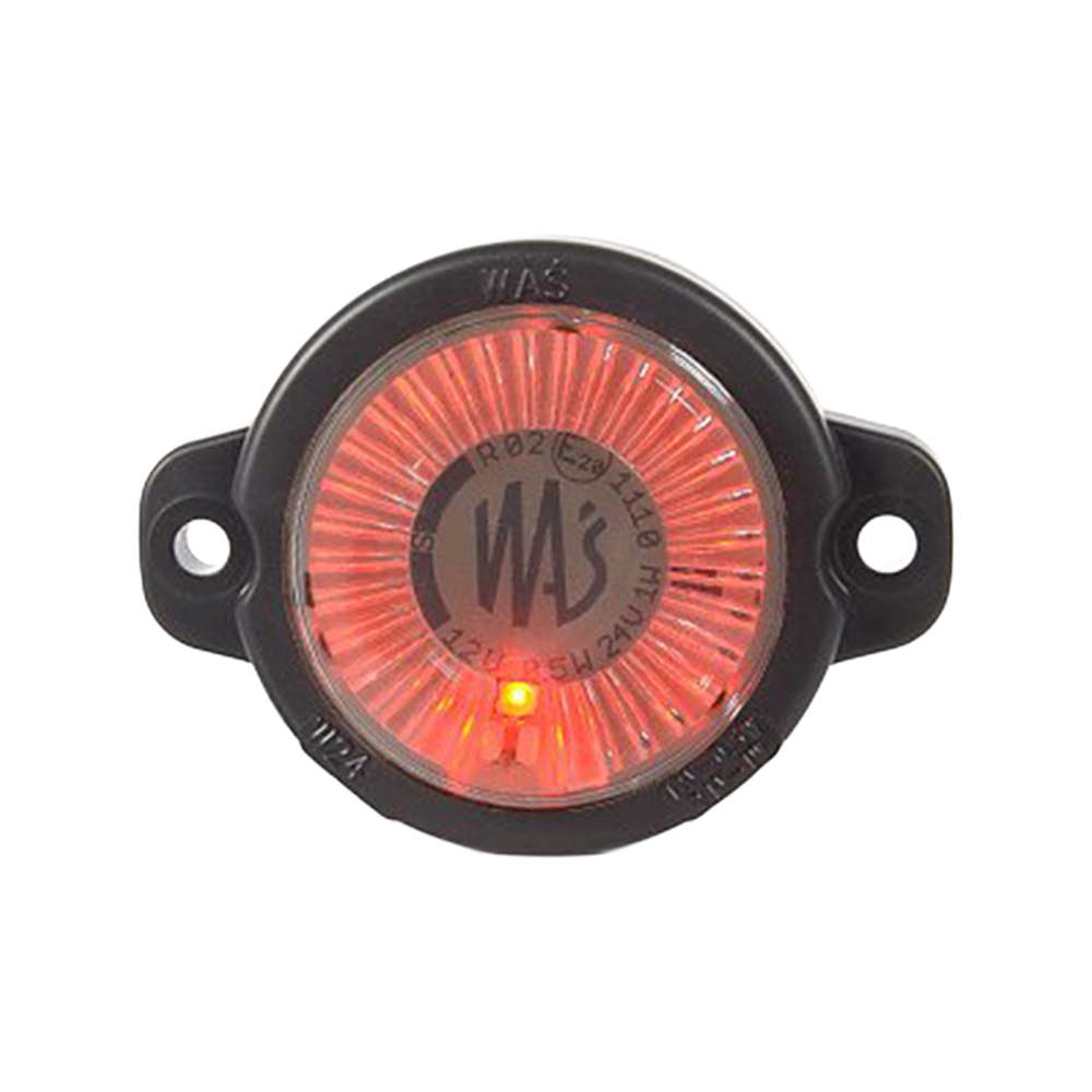 Feu Arrière Strands Rond – LED Boîtier Caoutchouc Noir
