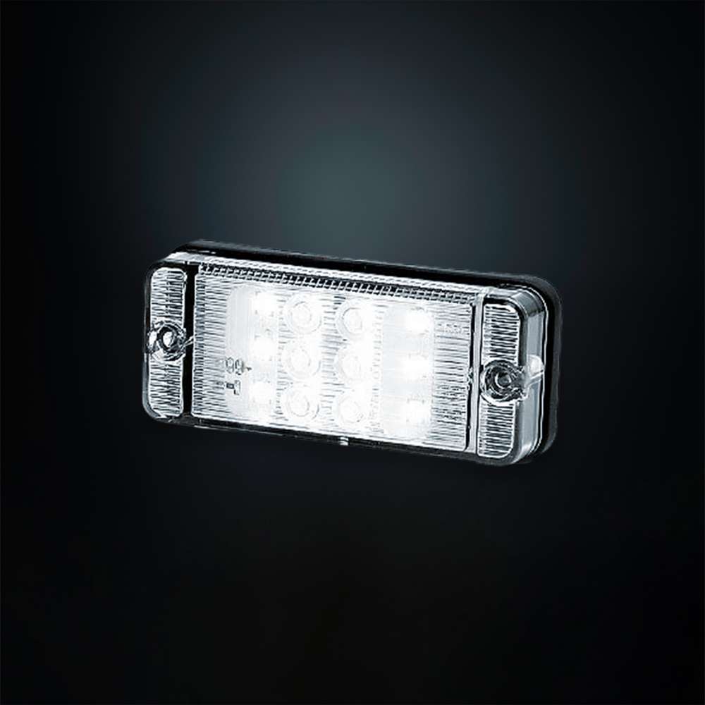 STRANDS LED Reverse Light – Slim Rectangular Transparent Lens Design