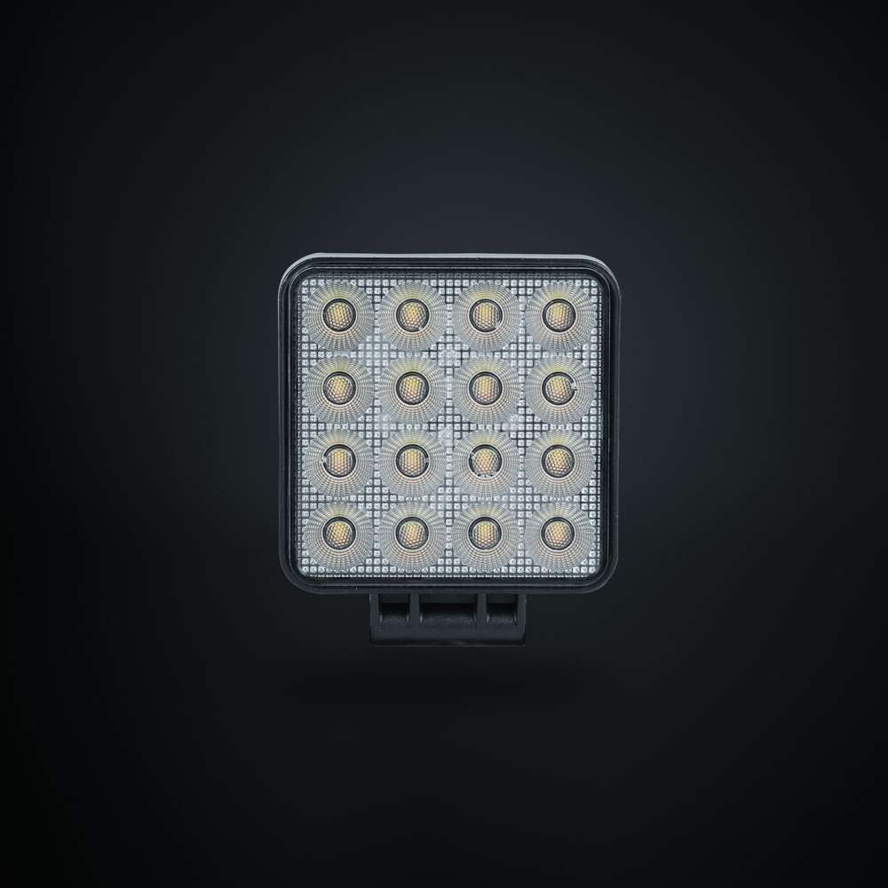 Swedstuff 34W LED Work Light with Warning Function – 3080 Lumens IP68 ECE R65/R10