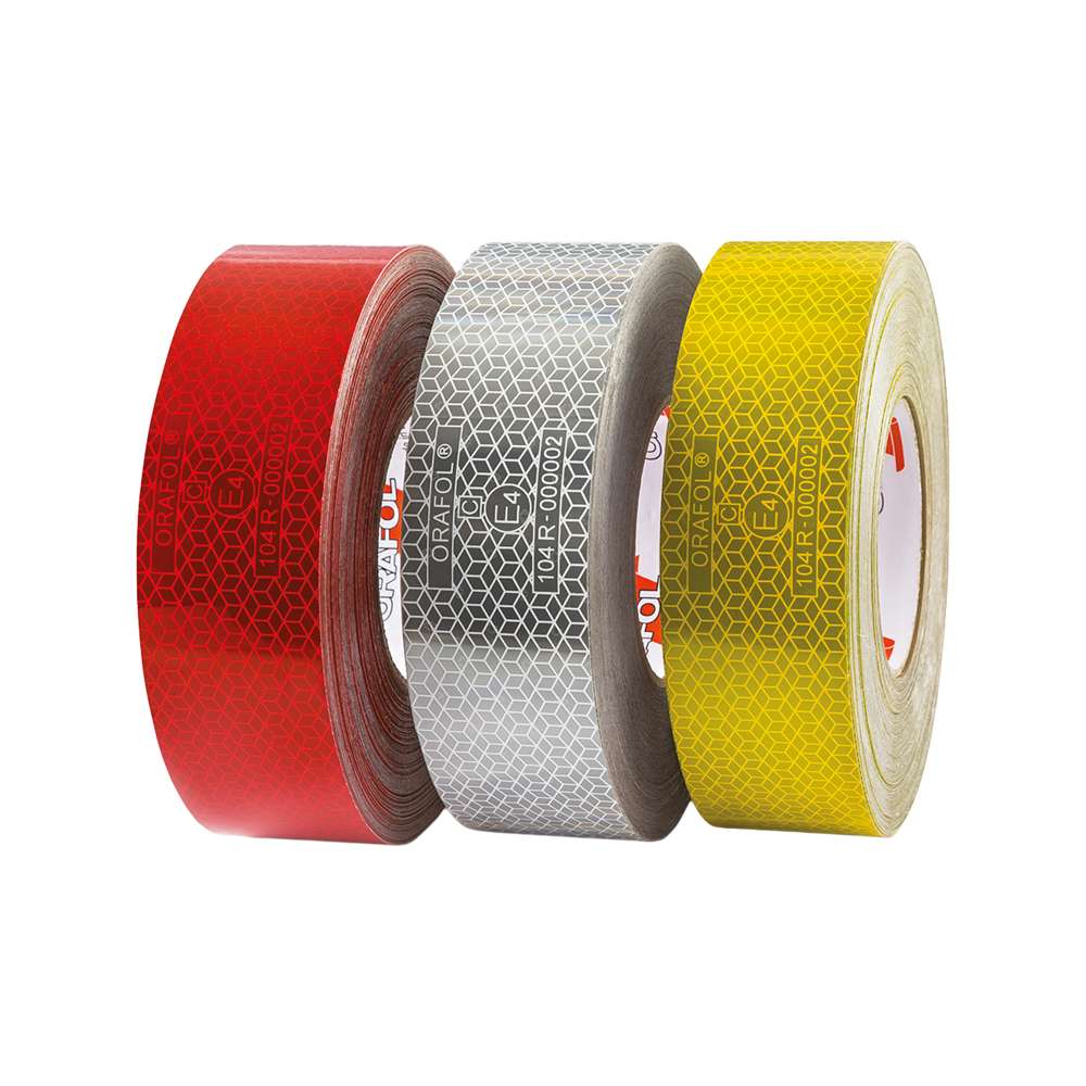 Yellow Reflective Tape 50mm x 12.5m – High Visibility Safety & Vehicle Marking Solution
