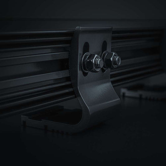 Siberia Rear Mounting Brackets for LED Light Bars – Compatible with DR, NL, DRT, RT, DRC &amp; NG Series