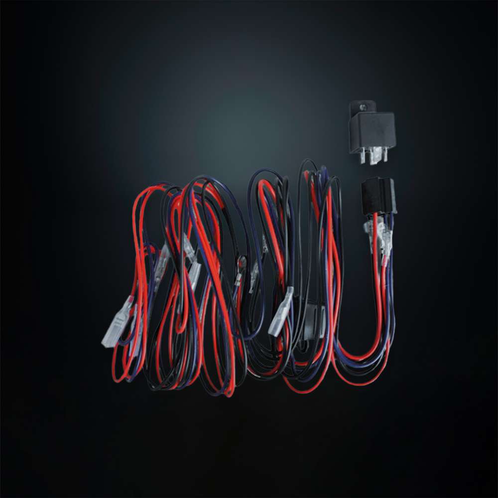12V Wiring Kit for 3 Auxiliary Driving Lights – Complete &amp; Reliable Installation Solution