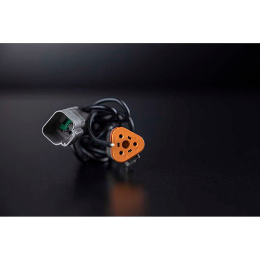 Strands DT-3 to DT-2 Adapter Cable – Deutsch Connector Conversion Harness – Waterproof Plug &amp; Play Lighting Adapter