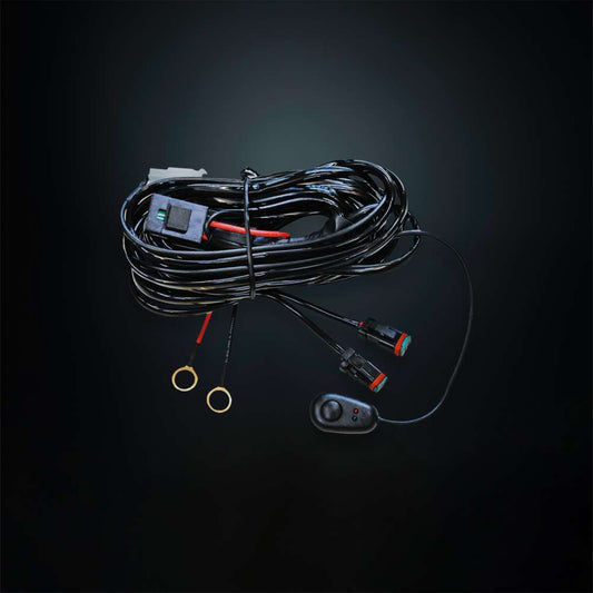 Kit Faisceau de Câblage Double Connecteur DT pour Feux LED Longue Portée