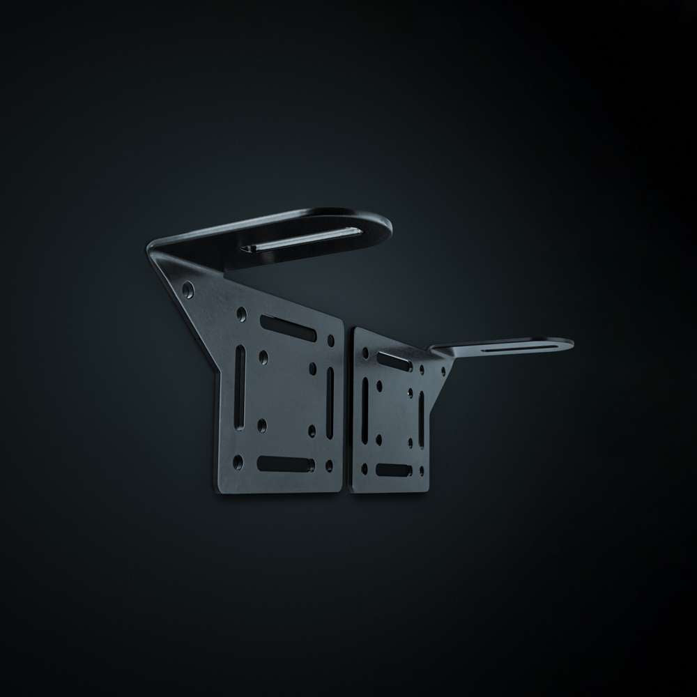 Siberia Universal LED Light Bar Mount Brackets – Professional Adjustable Mounting Solution