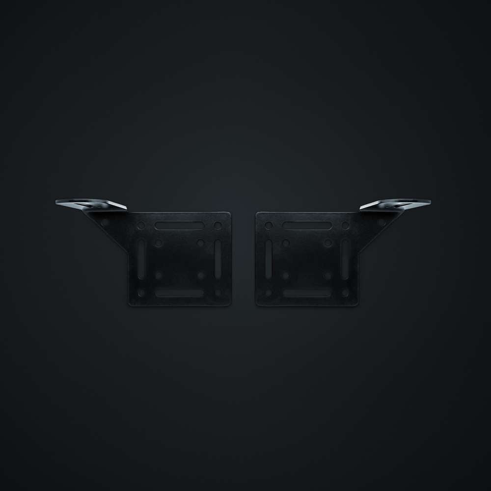 Siberia Universal LED Light Bar Mount Brackets – Professional Adjustable Mounting Solution