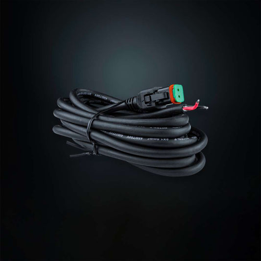 Faisceau de Câblage VDE DT-2 10 m – Connecteur Deutsch DT 2 Broches Étanche pour Éclairage LED Professionnel