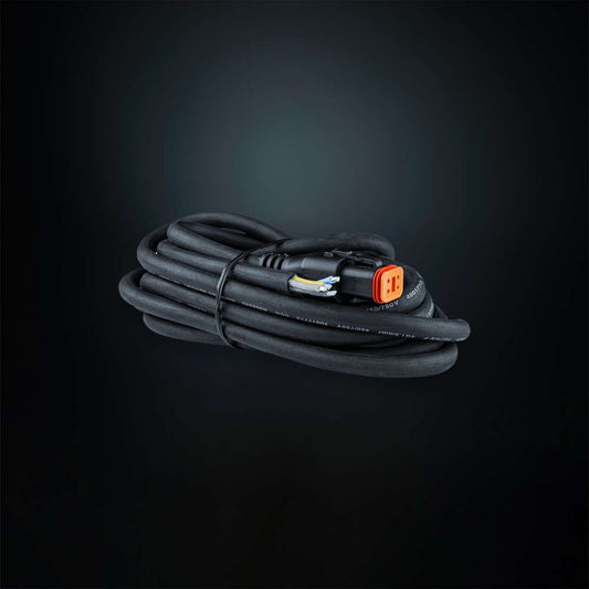  Faisceau de Câblage VDE DT-4 3 m – Connecteur Deutsch DT 4 Broches Étanche pour Éclairage LED Multifonction