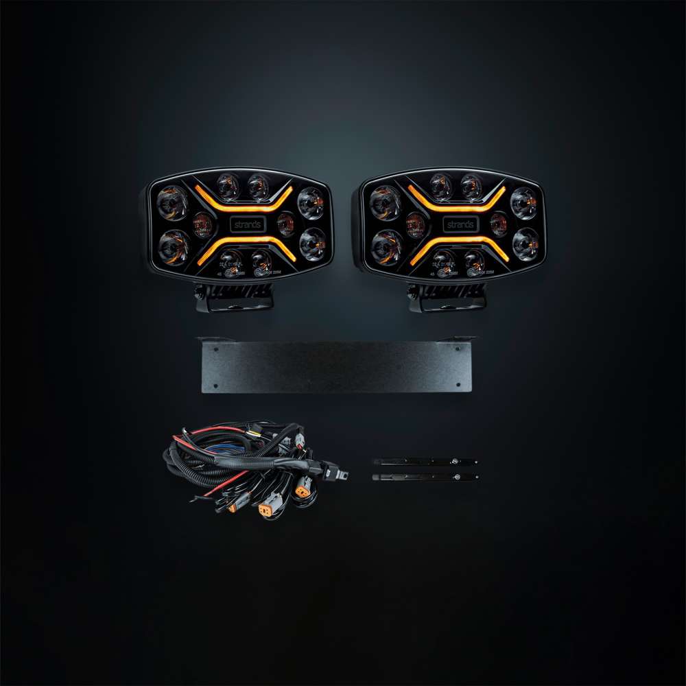 Complete 2x Dark Knight Insane LED Driving Light Kit – Unmatched Power, Style &amp; Innovation