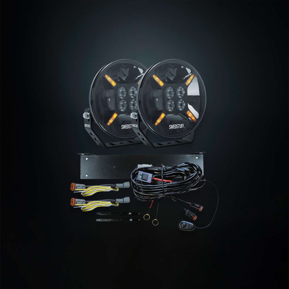 Complete 2x LDL-01 9-Inch LED Driving Light Kit – Ultimate Long-Range Visibility
