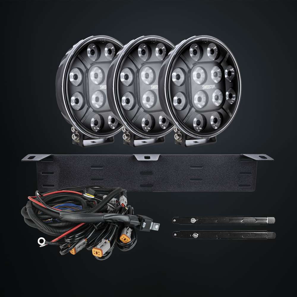 Triple LDL-04 9" LED Driving Light Kit – Maximum Visibility for Every Adventure