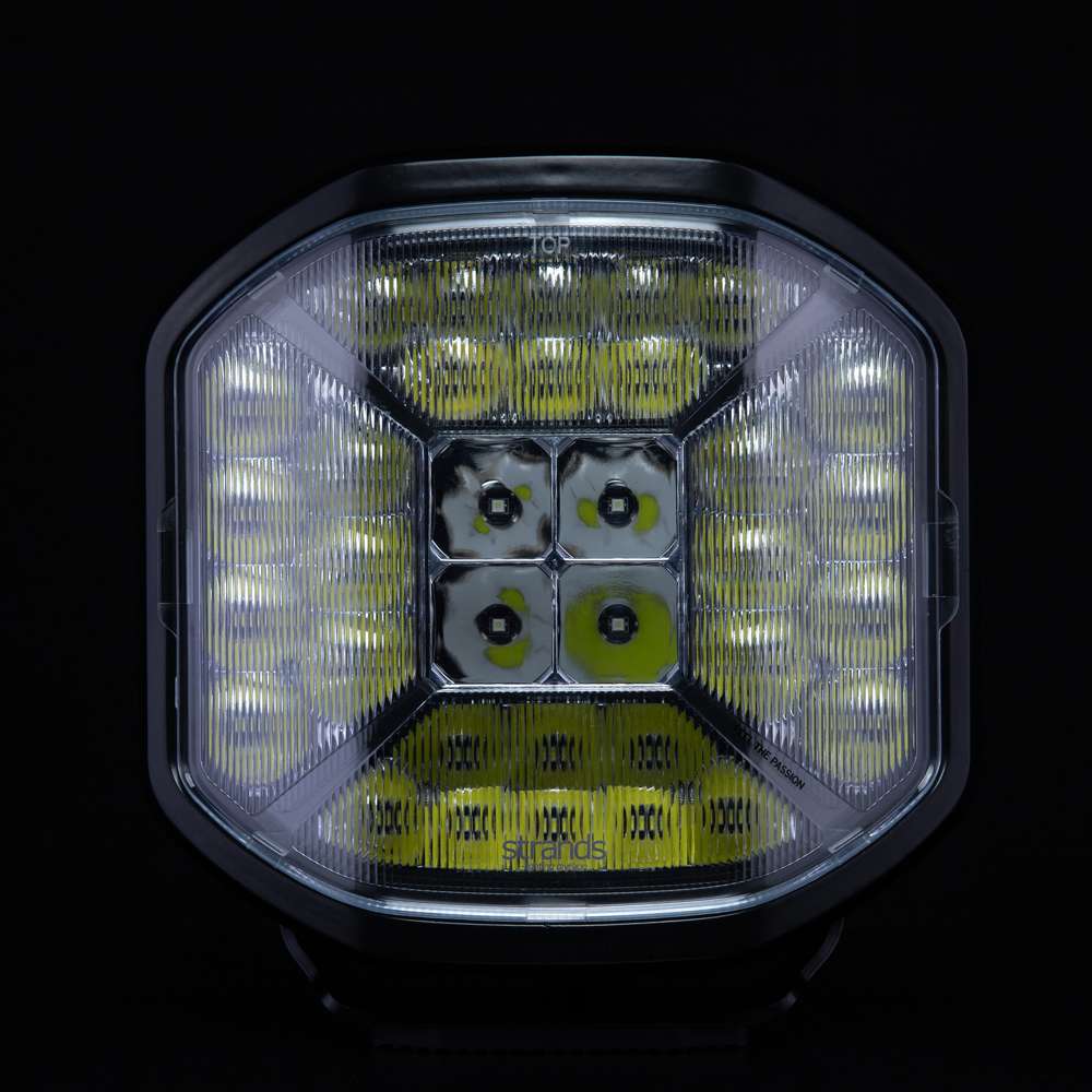 SIBERIA X 7" Clear Flood Lens Cover – Enhanced Wide-Angle Visibility for Every Adventure