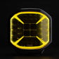 SIBERIA X 7" Yellow Flood Lens Cover – Anti-Fog Performance &amp; Wider Beam Coverage