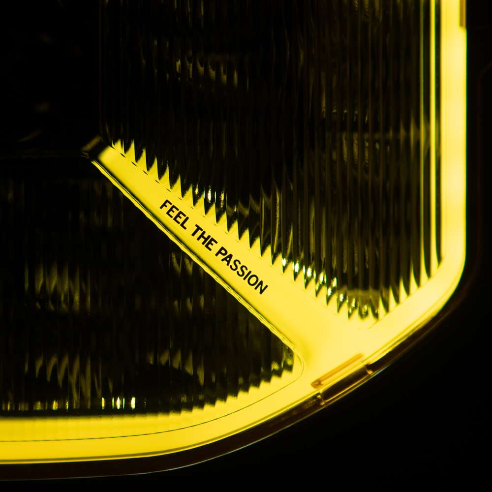 SIBERIA X 7" Yellow Flood Lens Cover – Anti-Fog Performance &amp; Wider Beam Coverage