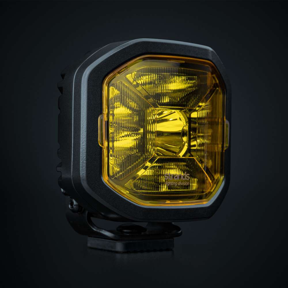 Siberia X 4-Inch Yellow Flood Lens Cover – Wide Beam Performance for Extreme Conditions