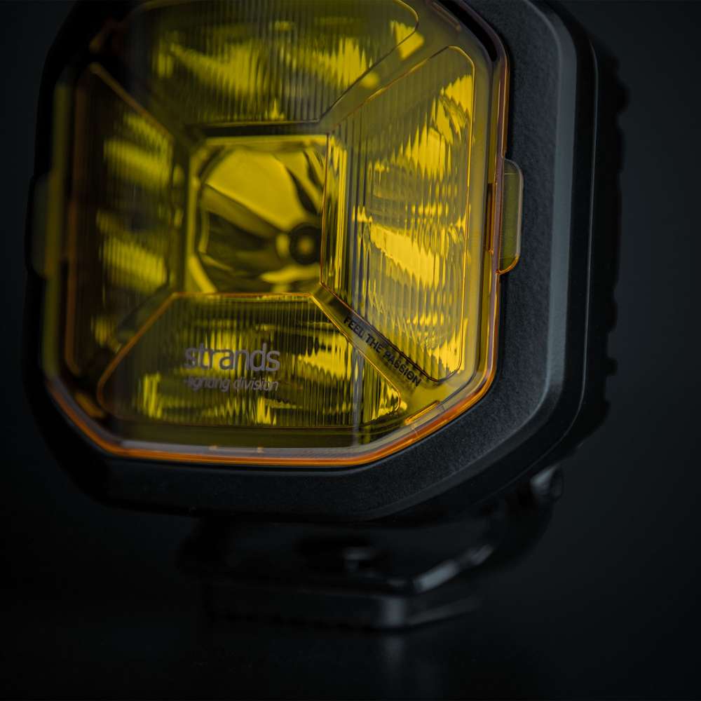 Siberia X 4-Inch Yellow Flood Lens Cover – Wide Beam Performance for Extreme Conditions