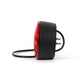 STRANDS Round LED Tail Light Red &amp; Amber Lens – Universal 3-in-1 Rear Light for Trailers, Trucks &amp; Commercial Vehicles