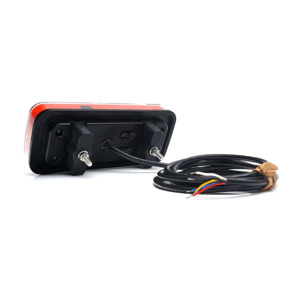 STRANDS Universal Rectangular LED Tail Light – 4 Functions (E-Mark Approved)