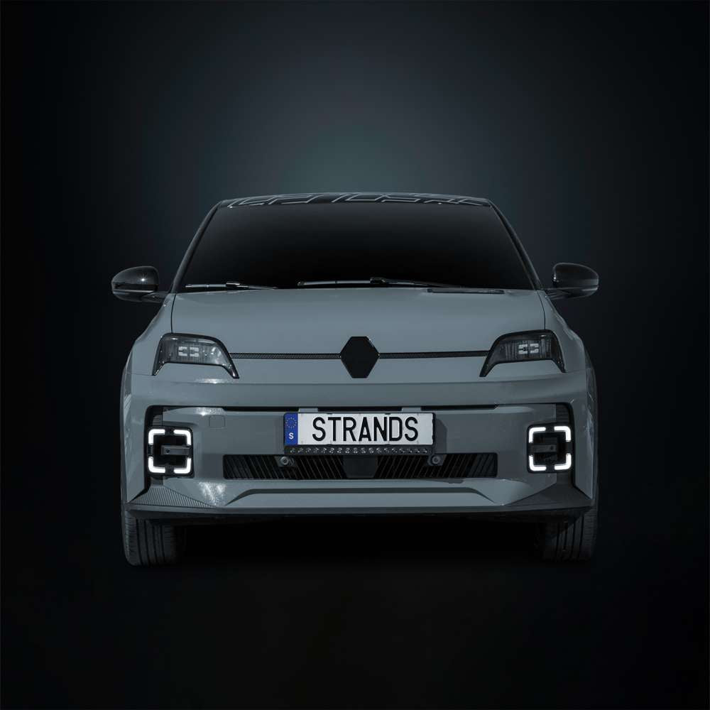 NUUK E-LINE BLACK LED BAR 20" COMPLETE KIT