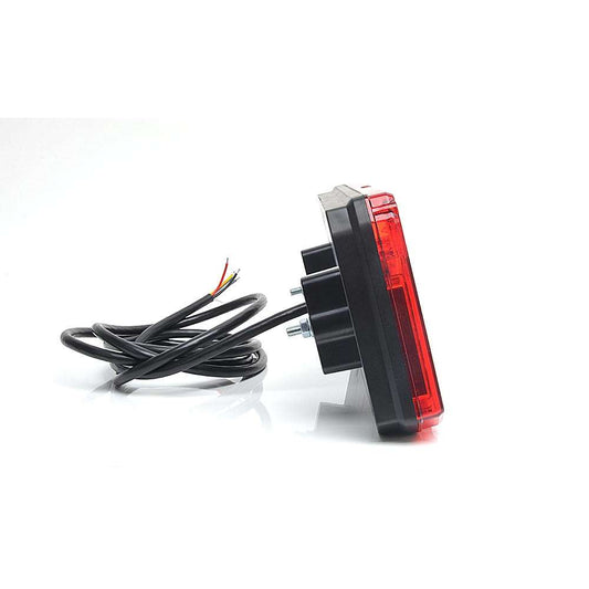 Strands Left Side Rectangular LED Rear Tail Light – 5 Functions for Trailer