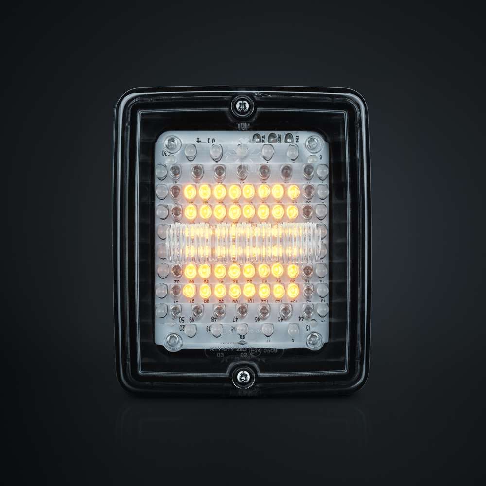 IZE LED - Feu Arrière 3 Fonctions Carré