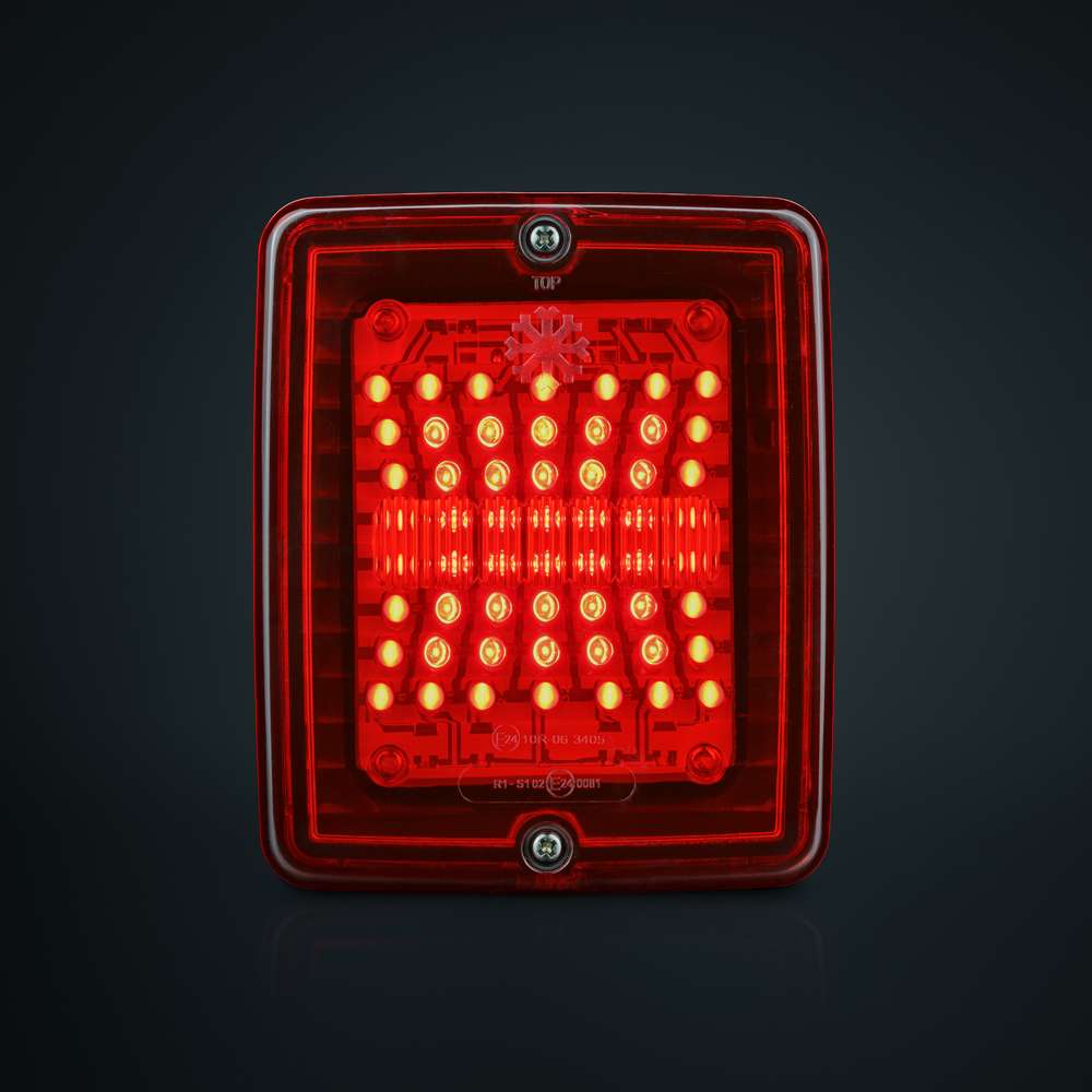 IZE LED - Feu Arrière Rouge Carré