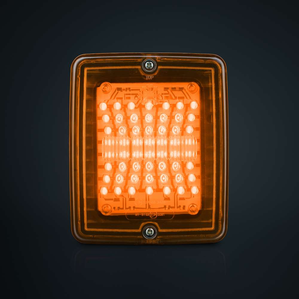 Feu Clignotant LED IZE Square – Style Moderne & Haute Visibilité