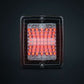 IZE LED Feu Arrière Carré – Lentille Claire Multifonction