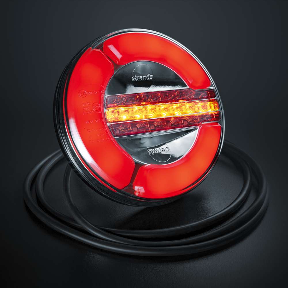 Freedom LED Rear Light – 3 Functions | Tail Light, Brake Light &amp; Dynamic Indicator | 12V/24V