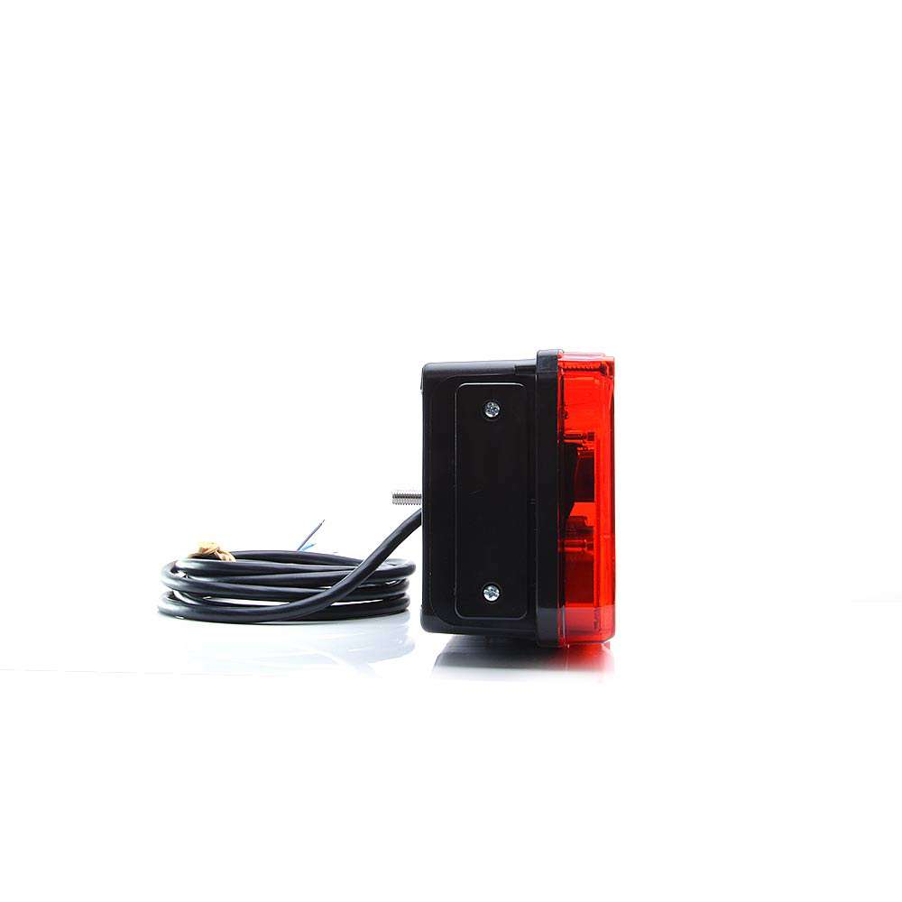 Feu Arrière STRANDS 5 Fonctions Remorque Droit Rectangulaire