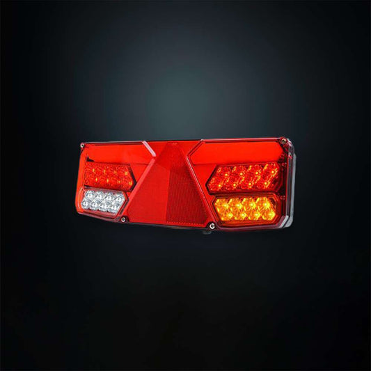 STRANDS 5 Function Right-Hand Rectangular Trailer Rear Light – Complete LED Lighting Solution