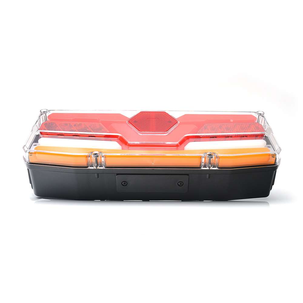 STRANDS Right Side Rectangular LED Truck Tail Light – Neon Effect &amp; Dynamic Sequential Indicator